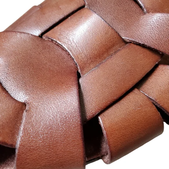 Size 7 1/2 Womens Brown Sandals - Picture 7 of 7